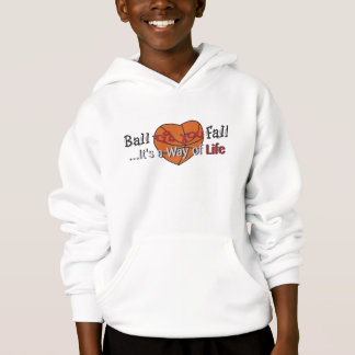Sudadera con capucha de BTYF con del diseño la