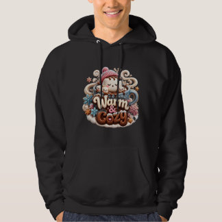 Sudadera con capucha de cacao caliente Warm & Cozy