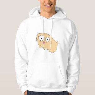 Sudadera con capucha de cachorrito de ojos grandes