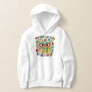 Sudadera con capucha de calculadora de matemáticas