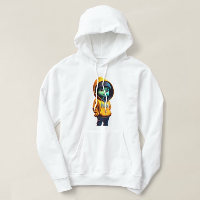 Sudadera con capucha de camiseta (Diseño del anverso)