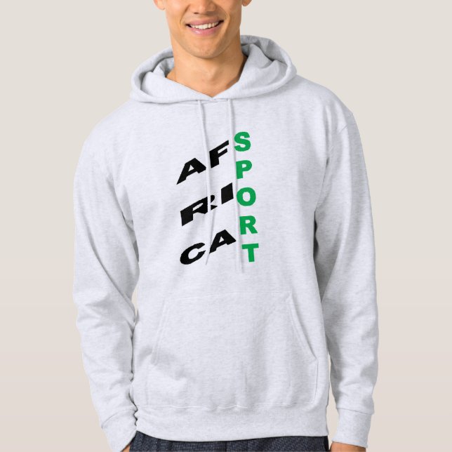 Sudadera con capucha de camiseta gris  DISEÑO  DEP (Anverso)