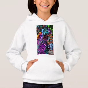 Sudadera con capucha de camiseta informal para niñ