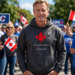 Sudadera con capucha de Canadá conservador