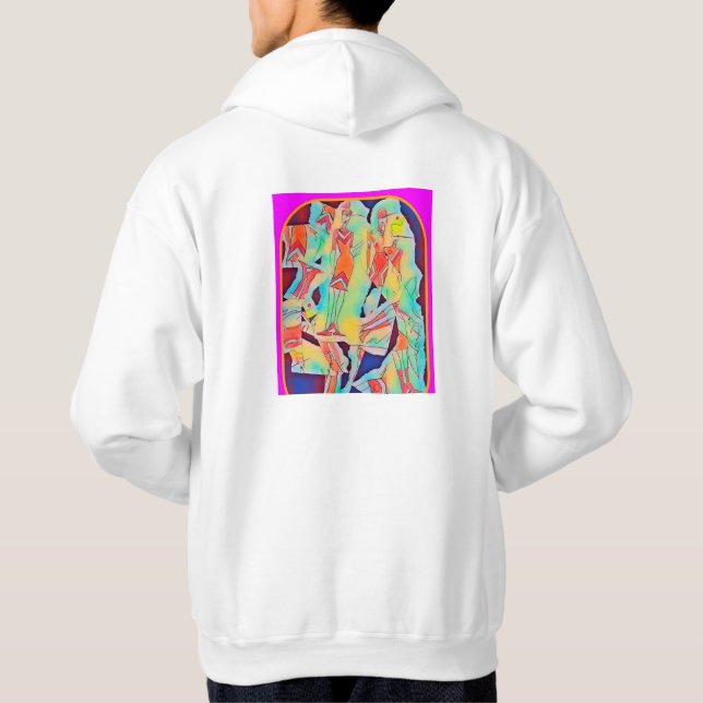 Sudadera con capucha de Carlous Palmer del estudio (Reverso)