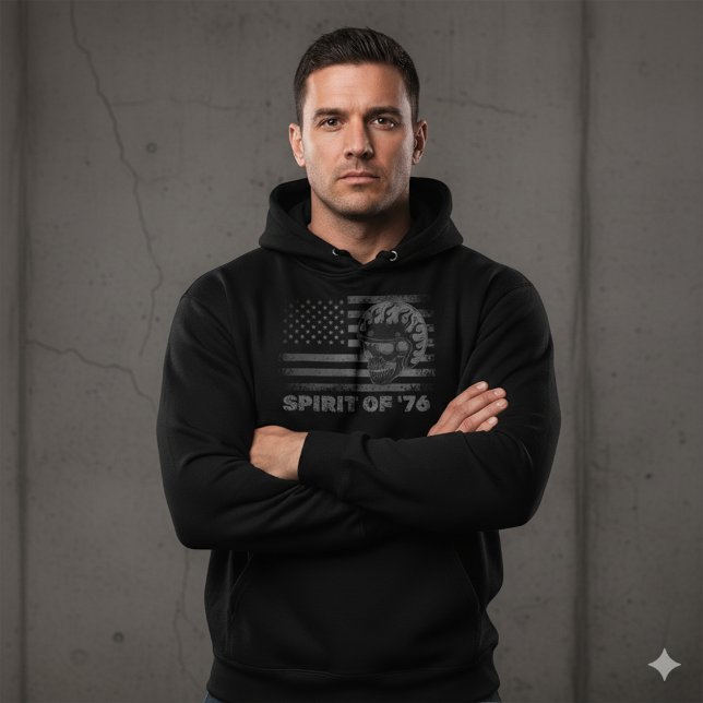 Sudadera con capucha de casco de bandera estadouni (Subido por el creador)