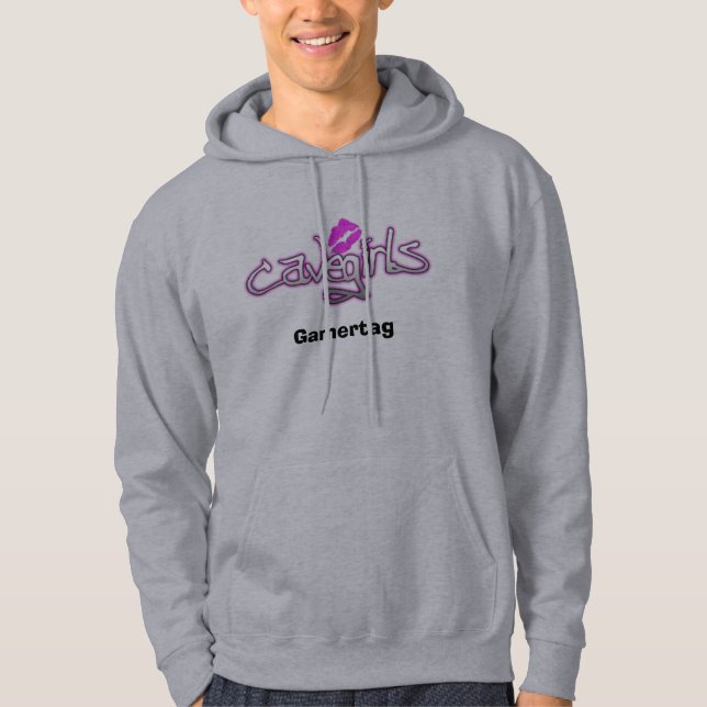 Sudadera con capucha de Cavegirl (Anverso)