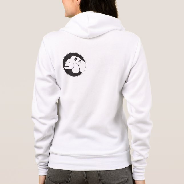 Sudadera con capucha de centro de la (Reverso)