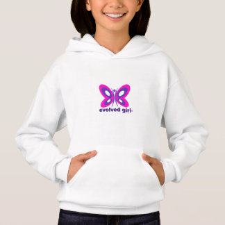 Sudadera con capucha de chica evolucionada