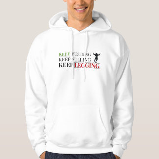 Sudadera con capucha de cita de fitness – Diseño d