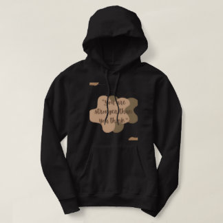 Sudadera con capucha de cita estética suave | Call
