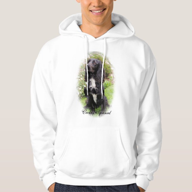 Sudadera con capucha de cocker spaniel (Anverso)