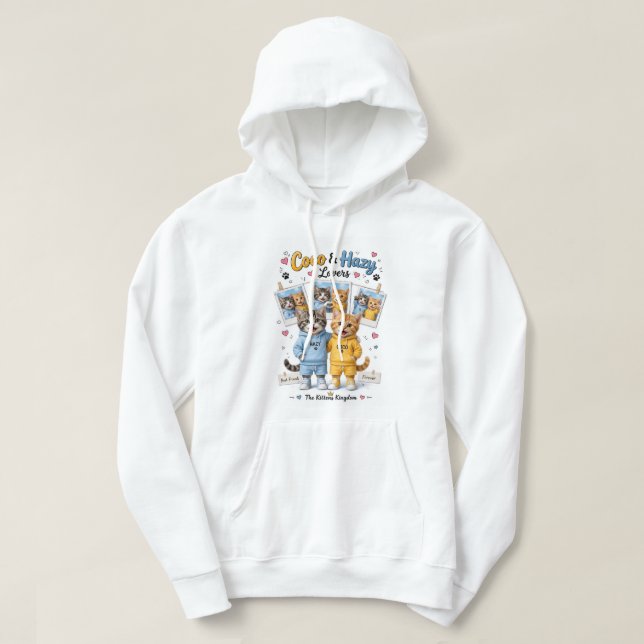Sudadera con capucha de Coco & Hazy Lovers (Diseño del anverso)