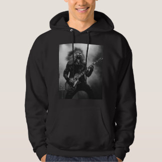 Sudadera con capucha de concierto de guitarrista l