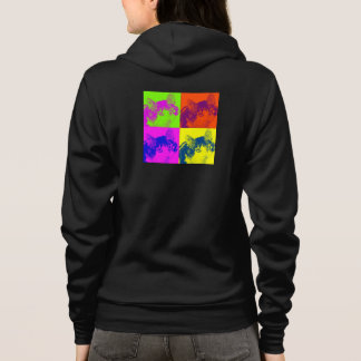 Sudadera con capucha DE CORCHO del paño grueso y