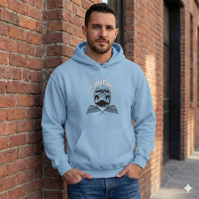 Sudadera con capucha de cráneo de bandera de EE. U (Subido por el creador)