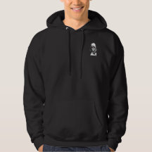 Sudadera con capucha de cráneo de la Parca Gótica