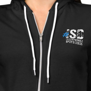 Sudadera con capucha de cremallera completa ISD Wo
