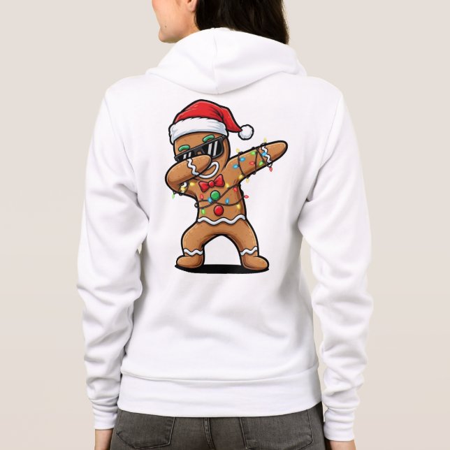 Sudadera con capucha de cremallera completa para a (Reverso)