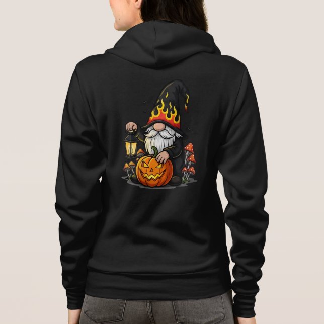 Sudadera con capucha de cremallera completa para a (Reverso)