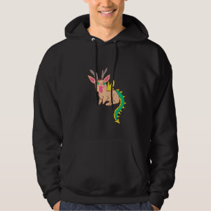 Sudadera con capucha de criatura de fantasía extra