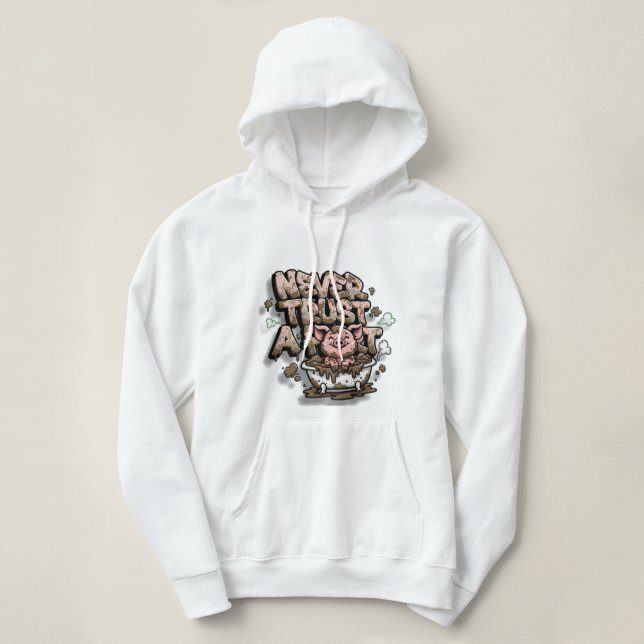 Sudadera con capucha de cultivo de graffiti de cer (Diseño del anverso)