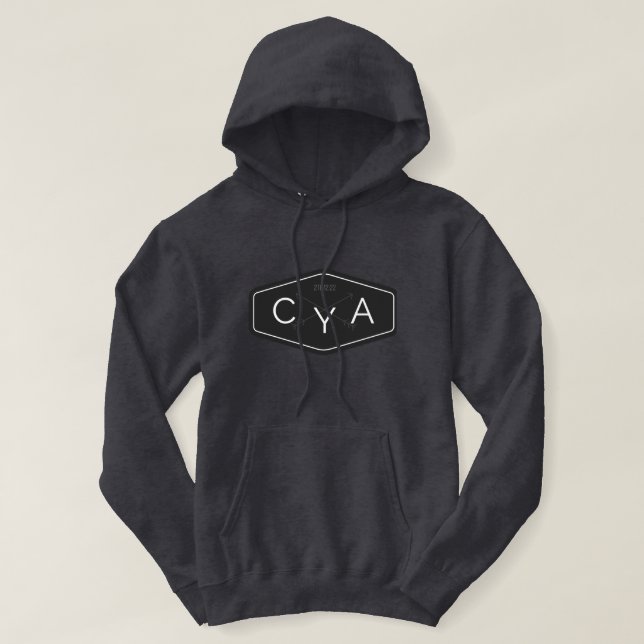 SUDADERA CON CAPUCHA DE CYA (Diseño del anverso)