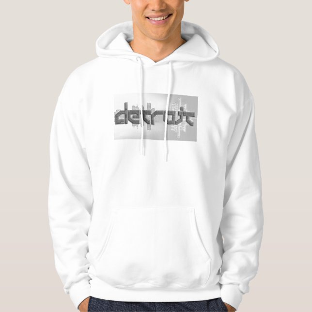 Sudadera con capucha de Detroit (Anverso)