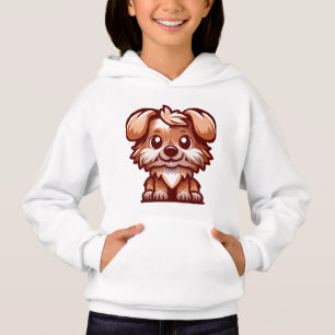 Sudadera con capucha de dibujos animados de cachor