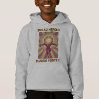Sudadera con capucha de dibujos animados linda par