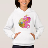 Sudadera con capucha de dragón de dibujos animados