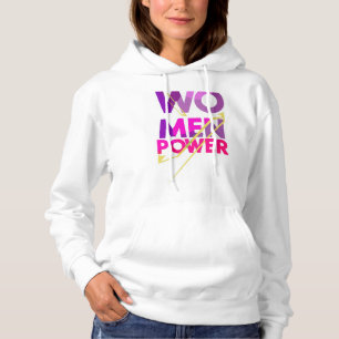 Sudadera con capucha de empoderamiento de mujeres 