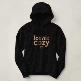 Sudadera con capucha de estilo de lana sintética p