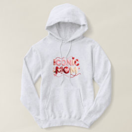 Sudadera con capucha de estilo de lana sintética p