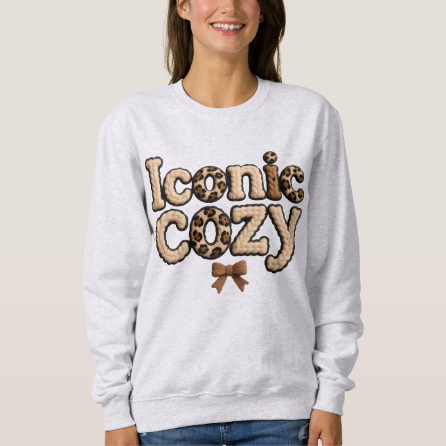 Sudadera con capucha de estilo de lana sintética p (Anverso)