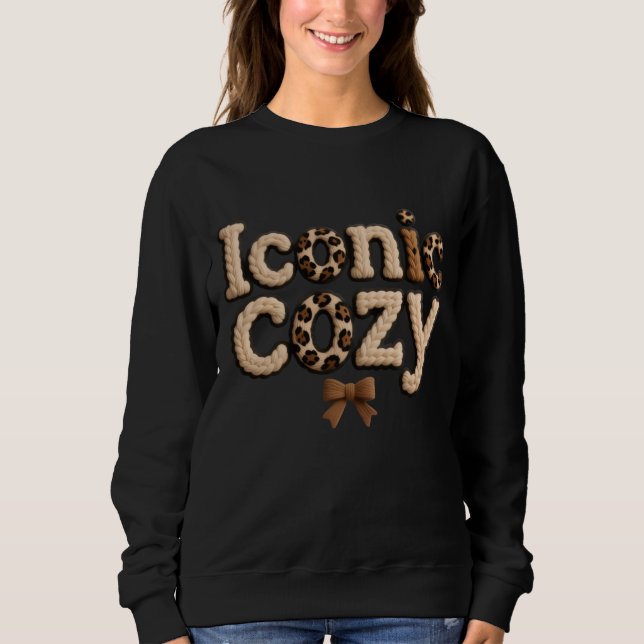 Sudadera con capucha de estilo de lana sintética p (Anverso)