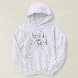 Sudadera con capucha de estilo de lana sintética p