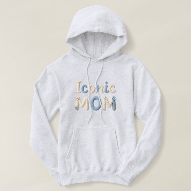 Sudadera con capucha de estilo de lana sintética p (Diseño del anverso)