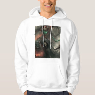 Sudadera con capucha de fantasía oscura gótica de
