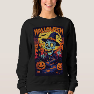 Sudadera con capucha de fantasma Boo de Halloween