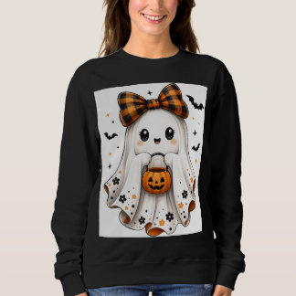 Sudadera con capucha de fantasma Boo de Halloween