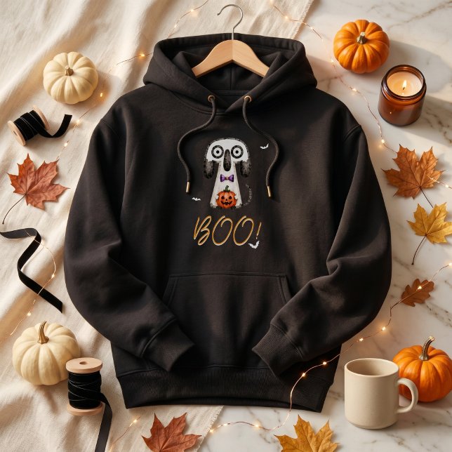 Sudadera con capucha de fantasma lindo BOO de Hall (Subido por el creador)