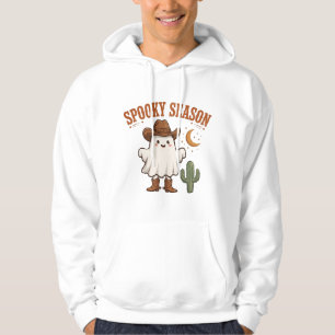 Sudadera con capucha de fantasma vaquero del oeste