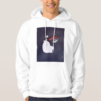 Sudadera con capucha de fantasma y ovni para adult