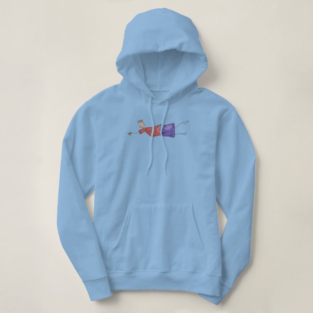 Sudadera con capucha de Flying Joanna (Diseño del anverso)