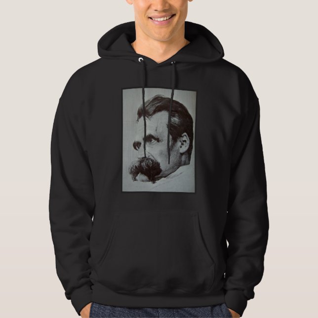 Sudadera con capucha de Friedrich Nietzsche (Anverso)