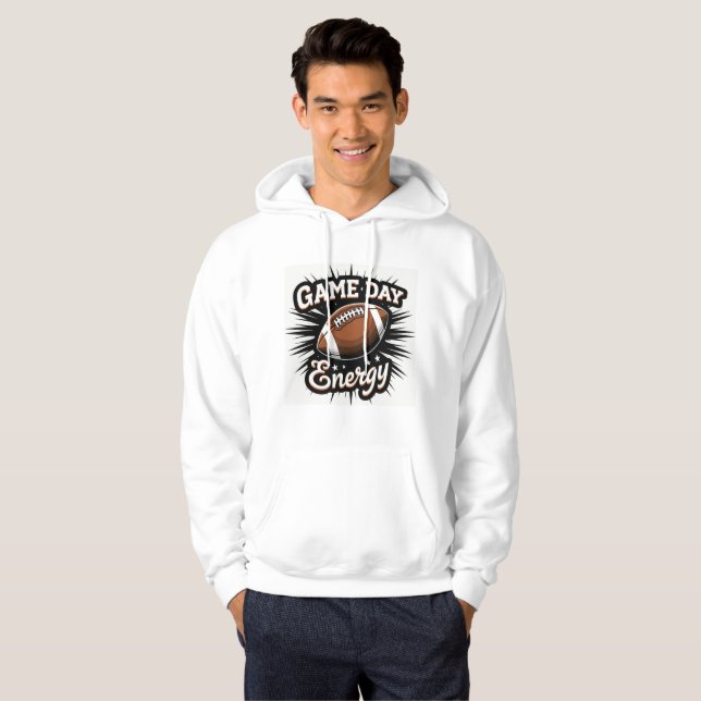 Sudadera con capucha de fútbol de energía para el  (Anverso completo)