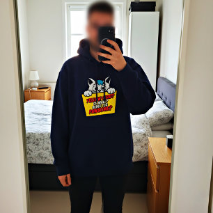 Sudadera con capucha de gato de dibujos animados j