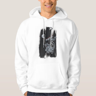 Sudadera con capucha de gato fantasma espeluznante