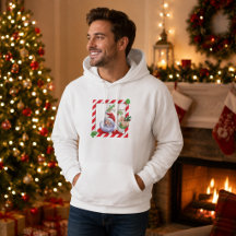 Sudadera con capucha de gnomo de Navidad adorable